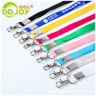 Herramienta de sublimación de poliéster personalizada cordón llavero patrón cordón con logotipo personalizado