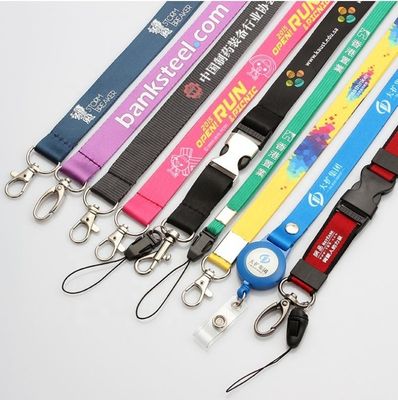 Herramienta de sublimación de poliéster personalizada cordón llavero patrón cordón con logotipo personalizado