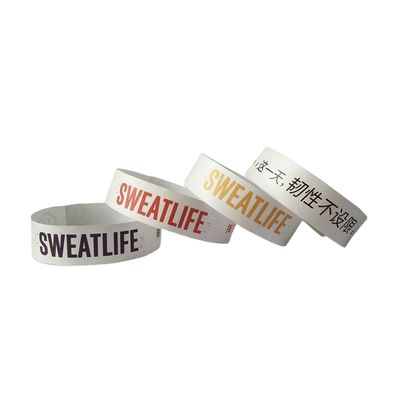 Pulsera de Tyvek personalizable Impresora pulsera de identificación desechable para eventos y fiestas