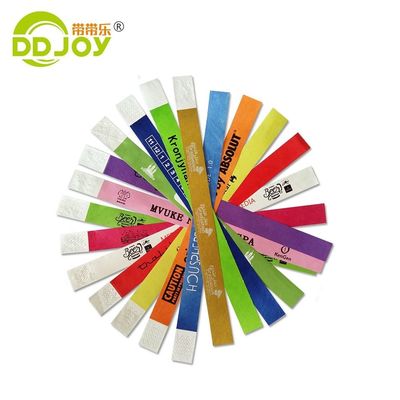 Pulsera de Tyvek personalizable Impresora pulsera de identificación desechable para eventos y fiestas
