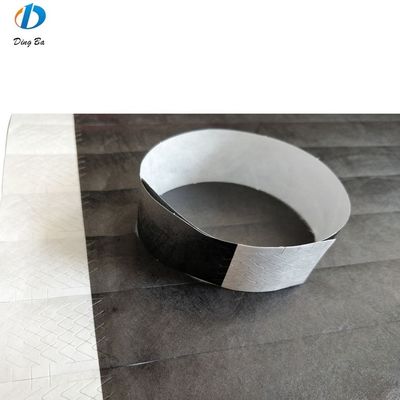 Regalo Oportunidad Pulseras de papel personalizadas para eventos Fiesta 250mm Larga Impermeable desechable