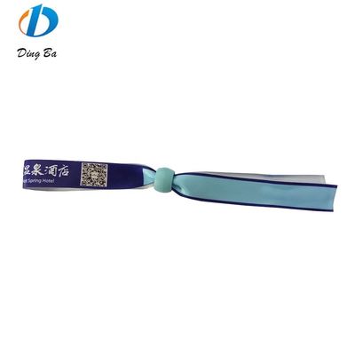 Conciertos Eventos Tejido de poliéster verde personalizado Brazaletes personalizados Brazaletes