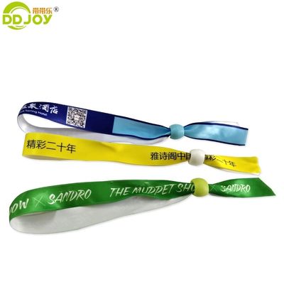100pcs Sublimado Satin Ribbon pulsera para el festival de regalo personalizado de promoción