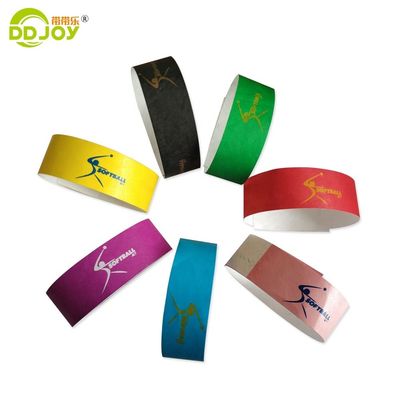 Pulseras Tyvek impresas a medida para eventos y fiestas Impresión a pedido