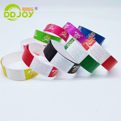 Eventos personalizados Pulsera Eventos navideños Impresión en un solo color Pulseras de vinilo para fiesta