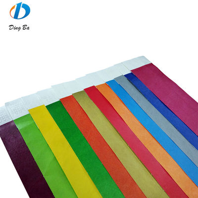 3/4 pulgadas Plain No Logotipo Pulseras de papel Tyvek Muñeca Esencial Brazaletes Tipo de joyería
