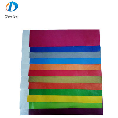 3/4 pulgadas Plain No Logotipo Pulseras de papel Tyvek Muñeca Esencial Brazaletes Tipo de joyería