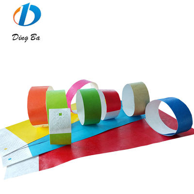 3/4 pulgadas Plain No Logotipo Pulseras de papel Tyvek Muñeca Esencial Brazaletes Tipo de joyería