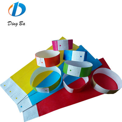 3/4 pulgadas Plain No Logotipo Pulseras de papel Tyvek Muñeca Esencial Brazaletes Tipo de joyería