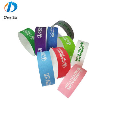 Destino Eventos y festivales de usuarios finales Pulseras Tyvek personalizadas para parques/clubs/fiestas