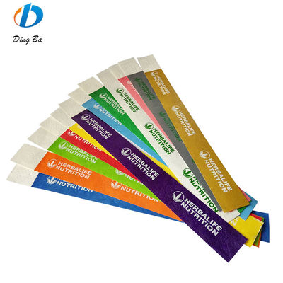 Destino Eventos y festivales de usuarios finales Pulseras Tyvek personalizadas para parques/clubs/fiestas