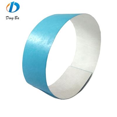 15 colores tirador resistente Tyvek pulsera para eventos y parques Logotipo personalizado aceptado