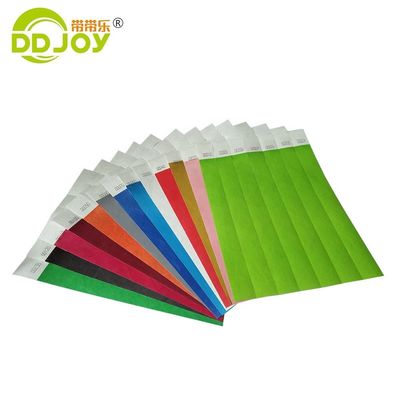 Suministro Tyvek Papel de Muñeca para Eventos Productos populares Brazalete / Muñecas Parque