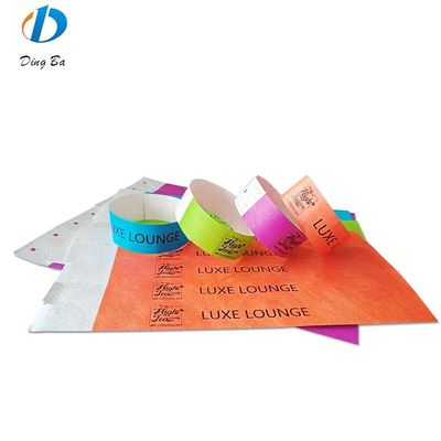 Eventos personalizados Fiestas Pulsera de papel Joyería Material principal Papel Dupont/Tyvek
