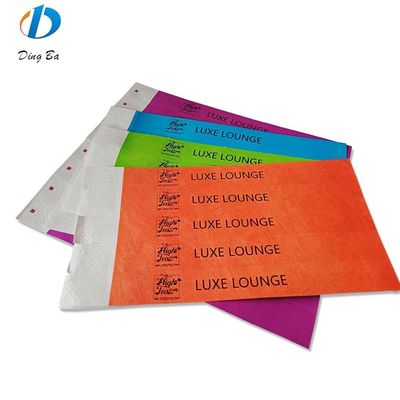 Eventos personalizados Fiestas Pulsera de papel Joyería Material principal Papel Dupont/Tyvek