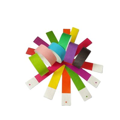 Logotipo personalizado Polsera de papel de Tyvek impermeable para decoración navideña e interior