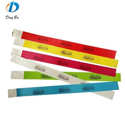 Cartas personalizadas Temática Tyvek Papel de muñeca para la seguridad del evento y la identificación