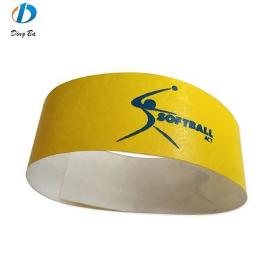 Pulsera impermeable de Tyvek personalizada para eventos, fiestas y bodas OEM personalizada